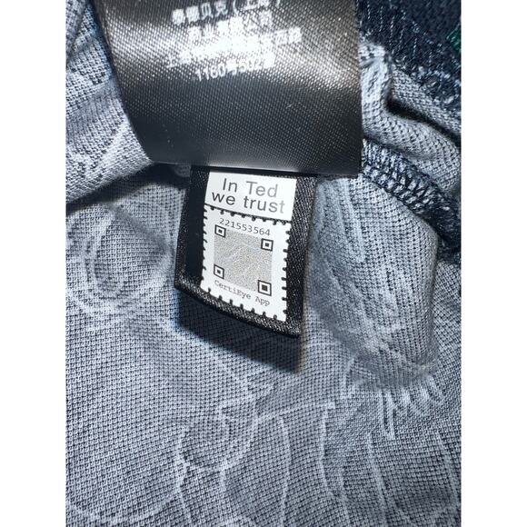 Ted Baker Holler - all over doodle polo - size 4/ Large - Picture 8 of 9